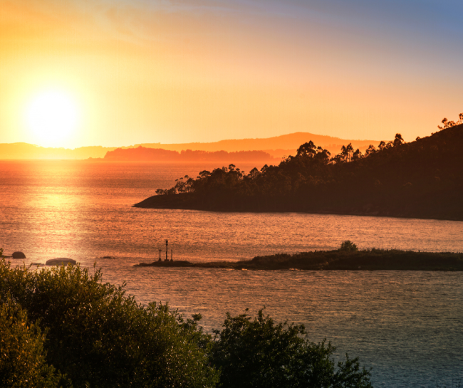 rutas de senderismo a orillas del río Ulla