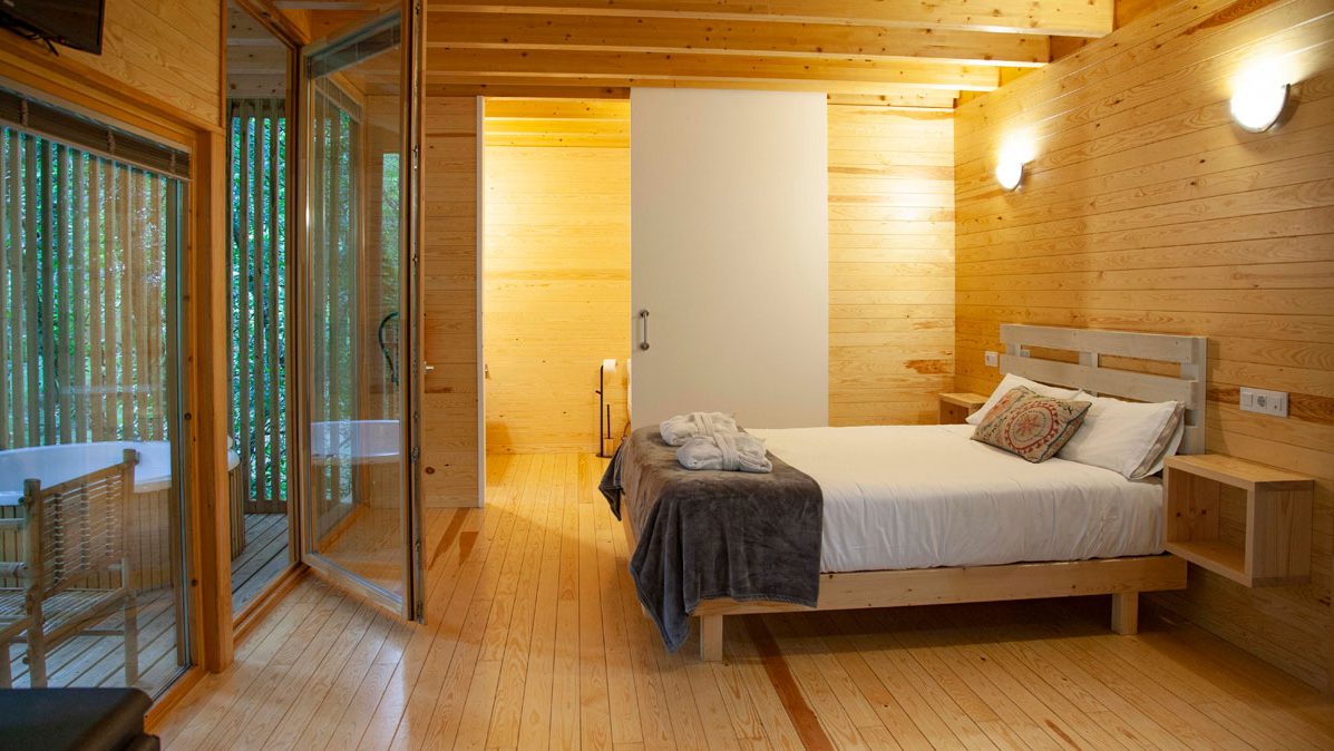 cabaña alojamiento parejas