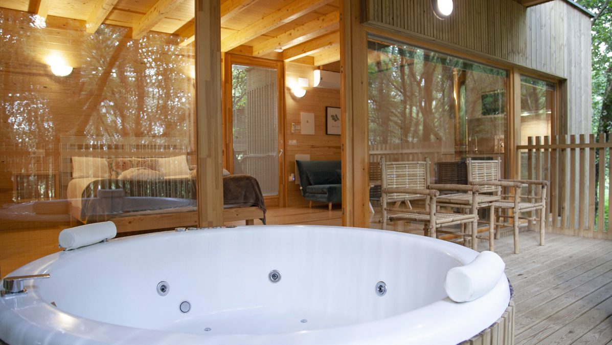 jacuzzi cabaña maria manuela